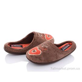 Тапки жіночі для будинку Весна/осінь 13628 brown (6 пар р.36-40) "Soylu" недорого оптом від прямого постачальника