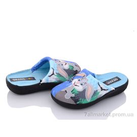 Тапки дитячі домашні Весна/осінь FS04-1 blue (6 пар р.24-29) "Soylu" недорого оптом від прямого постачальника