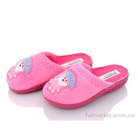 Тапки дитячі домашні Весна/осінь J013-1 pink (6 пар р.26-30) "Soylu" недорого оптом від прямого постачальника