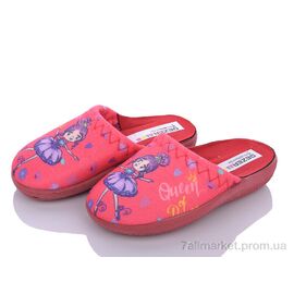 Тапки дитячі домашні Весна/осінь LD004-6 red (6 пар р.24-29) "Soylu" недорого оптом від прямого постачальника