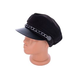 Кепка жіноча AS02-4 black р.56-59 "Mabi" недорого оптом від прямого постачальника