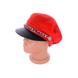 Кепка жіноча AS02-5 red р.56-59 "Mabi" недорого оптом від прямого постачальника