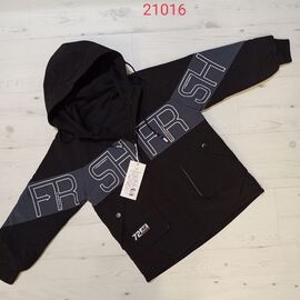 Куртка дитяча демісезонна на хлопчика 21016 black р.12-14 "MALIBU" недорого оптом від прямого постачальника
