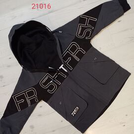 Куртка дитяча демісезонна на хлопчика 21016 grey р.12-14 "MALIBU" недорого оптом від прямого постачальника