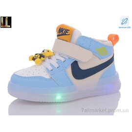 Кросівки дитячі модні Весна/осінь B505-62 LED (6 пар р.28-32) "Lilin" недорого оптом від прямого постачальника