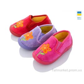 Фотография Тапки детские домашние Весна/осень F09mix (16 пар р.22-29) "Summer shoes" недорого оптом от прямого поставщика