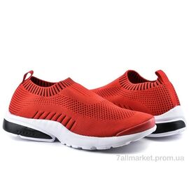 Кросівки чоловічі модні Весна/осінь 24-109 red-black (8 пар р.40-45) "Violeta" недорого оптом від прямого постачальника