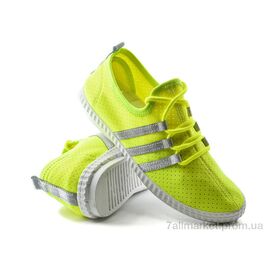 Фотография Кроссовки женские модные Весна/осень 4-469 l.green-silver (8 пар р.36-40) "Violeta" недорого оптом от прямого поставщика