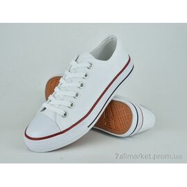 Кеди жіночі стильні Весна/осінь 888-01 off.white (8 пар р.36-41) "Violeta" недорого оптом від прямого постачальника