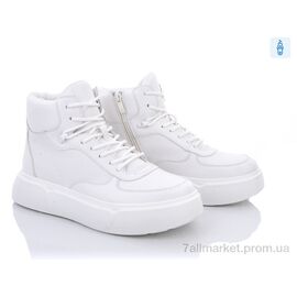 Черевики жіночі стильні Весна/осінь M6061-2 white (8 пар р.36-41) "Violeta" недорого оптом від прямого постачальника