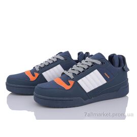 Кросівки чоловічі модні Весна/осінь 188-7 navy (8 пар р.40-45) "Violeta" недорого оптом від прямого постачальника