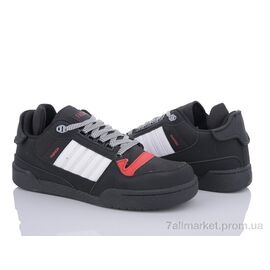 Кросівки чоловічі модні Весна/осінь 188-7 black (8 пар р.40-45) "Violeta" недорого оптом від прямого постачальника