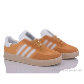 Кросівки жіночі модні Весна/осінь 182-15 yellow (8 пар р.36-40) "Violeta" недорого оптом від прямого постачальника