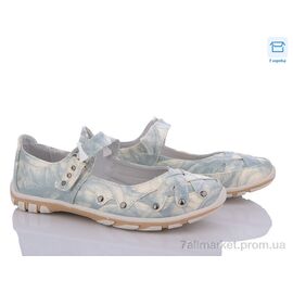 Фотография Туфли детские удобные Весна/осень A2358-2A blue ash (10 пар р.28-37) "Style-baby-Clibee" недорого оптом от прямого поставщика