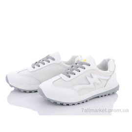 Фотография Кроссовки женские модные Весна/осень 45-59 white (8 пар р.37-41) "Violeta" недорого оптом от прямого поставщика