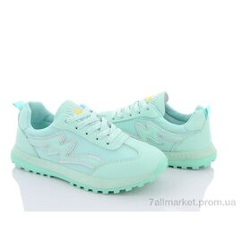 Фотография Кроссовки женские модные Весна/осень 45-59 green (8 пар р.37-41) "Violeta" недорого оптом от прямого поставщика