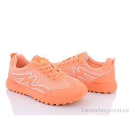 Фотография Кроссовки женские модные Весна/осень 45-59 orange (8 пар р.37-41) "Violeta" недорого оптом от прямого поставщика