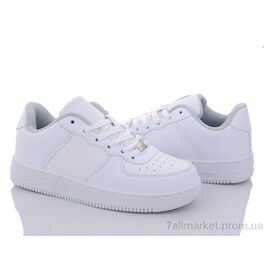 Фотография Кроссовки женские модные Весна/осень 0515W white (8 пар р.36-41) "Violeta" недорого оптом от прямого поставщика