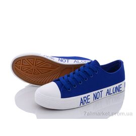 Кеди жіночі стильні Весна/осінь 888-3 d.blue (8 пар р.36-41) "Violeta" недорого оптом від прямого постачальника