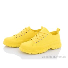 Кросівки жіночі модні Весна/осінь 20-868 orange (8 пар р.36-41) "Violeta" недорого оптом від прямого постачальника