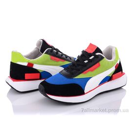 Фотография Кроссовки женские модные Весна/осень 177-13 navy-black (8 пар р.36-41) "Violeta" недорого оптом от прямого поставщика