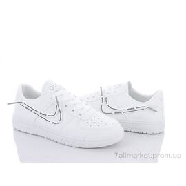 Фотография Кроссовки женские модные Весна/осень 176-11 white-grey (8 пар р.36-40) "Violeta" недорого оптом от прямого поставщика