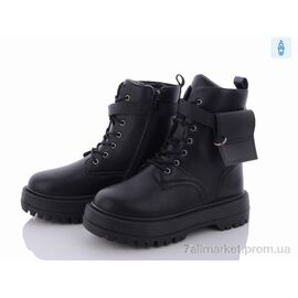 Черевики жіночі стильні Весна/осінь 20-920-1 black (8 пар р.36-41) "Violeta" недорого оптом від прямого постачальника