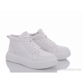 Кросівки жіночі модні Весна/осінь M6060-2 white (8 пар р.36-41) "Violeta" недорого оптом від прямого постачальника