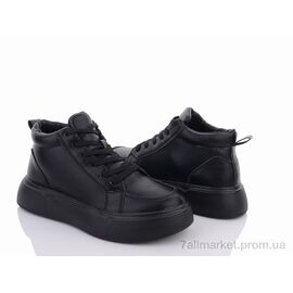 Кросівки жіночі модні Весна/осінь M6060-1 black k (8 пар р.36-41) "Violeta" недорого оптом від прямого постачальника