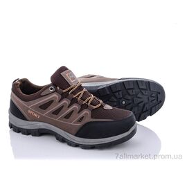 Кросівки чоловічі модні Весна/осінь 9-776 coffee (8 пар р.40-45) "Violeta" недорого оптом від прямого постачальника