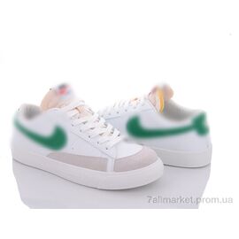 Кросівки чоловічі модні Весна/осінь 186-16 white-green (8 пар р.40-45) "Violeta" недорого оптом від прямого постачальника