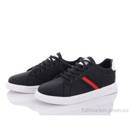 Кросівки чоловічі модні Весна/осінь 9-777 black (8 пар р.40-45) "Violeta" недорого оптом від прямого постачальника