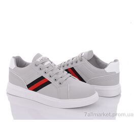 Кросівки чоловічі модні Весна/осінь 9-777 grey (8 пар р.40-45) "Violeta" недорого оптом від прямого постачальника