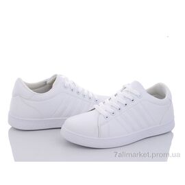 Кросівки жіночі модні Весна/осінь 20-967 white (8 пар р.36-41) "Violeta" недорого оптом від прямого постачальника