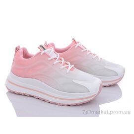Кросівки жіночі модні Весна/осінь 172-29 (172-38) pink (8 пар р.36-41) "Violeta" недорого оптом від прямого постачальника