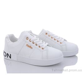 Кросівки жіночі модні Весна/осінь 92-33 white (8 пар р.36-41) "Violeta" недорого оптом від прямого постачальника