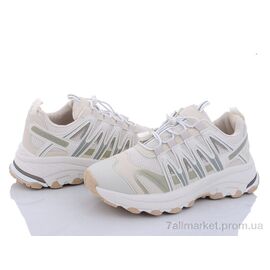 Кросівки жіночі модні Весна/осінь 197-148 beige (8 пар р.36-40) "Violeta" недорого оптом від прямого постачальника