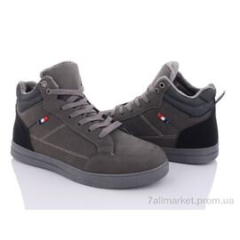 Кросівки чоловічі модні Весна/осінь 9-788 grey (8 пар р.40-45) "Violeta" недорого оптом від прямого постачальника