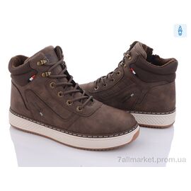 Фотография Ботинки мужские стильные Весна/осень 9-789 brown (8 пар р.40-45) "Violeta" недорого оптом от прямого поставщика