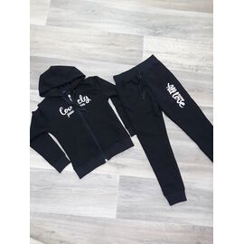 Фотография Костюм детский спортивный на девочку 9063 black р.9-12 "iBamBino" недорого оптом от прямого поставщика