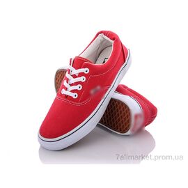 Фотография Кроссовки женские модные Весна/осень S17(V1) red-white (8 пар р.36-41) "Violeta" недорого оптом от прямого поставщика