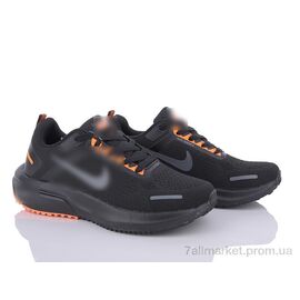 Фотография Кроссовки мужские модные Весна/осень S12(N215) black-orange (8 пар р.40-44) "Violeta" недорого оптом от прямого поставщика