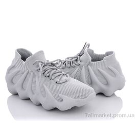 Фотография Кроссовки женские модные Весна/осень Y145(450-7) grey (6 пар р.36-40) "Violeta" недорого оптом от прямого поставщика