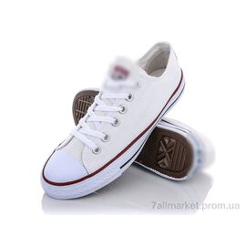 Кеди дитячі легкі Весна/осінь Y130(A1) all white (8 пар р.36-41) "Violeta" недорого оптом від прямого постачальника