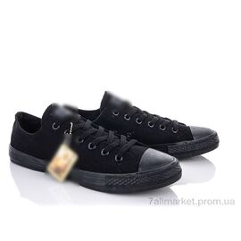 Кеди чоловічі зручні Весна/осінь Y131(A6) all black (8 пар р.40-45) "Violeta" недорого оптом від прямого постачальника