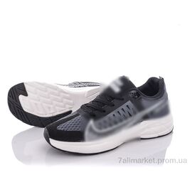 Кросівки чоловічі модні Весна/осінь MB05(H105) black-white (8 пар р.40-44) "Violeta" недорого оптом від прямого постачальника