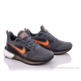 Фотография Кроссовки женские модные Весна/осень S27(N1022) black-orange (8 пар р.36-41) "Violeta" недорого оптом от прямого поставщика