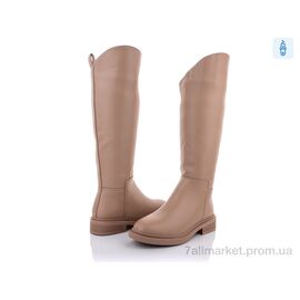 Чоботи жіночі зручні Весна/осінь M14(E8298)-5 apricot (8 пар р.36-41) "Violeta" недорого оптом від прямого постачальника