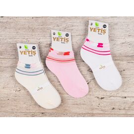 Шкарпетки дитячі на дівчинку 910 mix р.3-12 "OL" недорого оптом від прямого постачальника