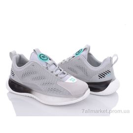 Кросівки чоловічі модні Весна/осінь Y170(T200) grey (8 пар р.40-44) "Violeta" недорого оптом від прямого постачальника